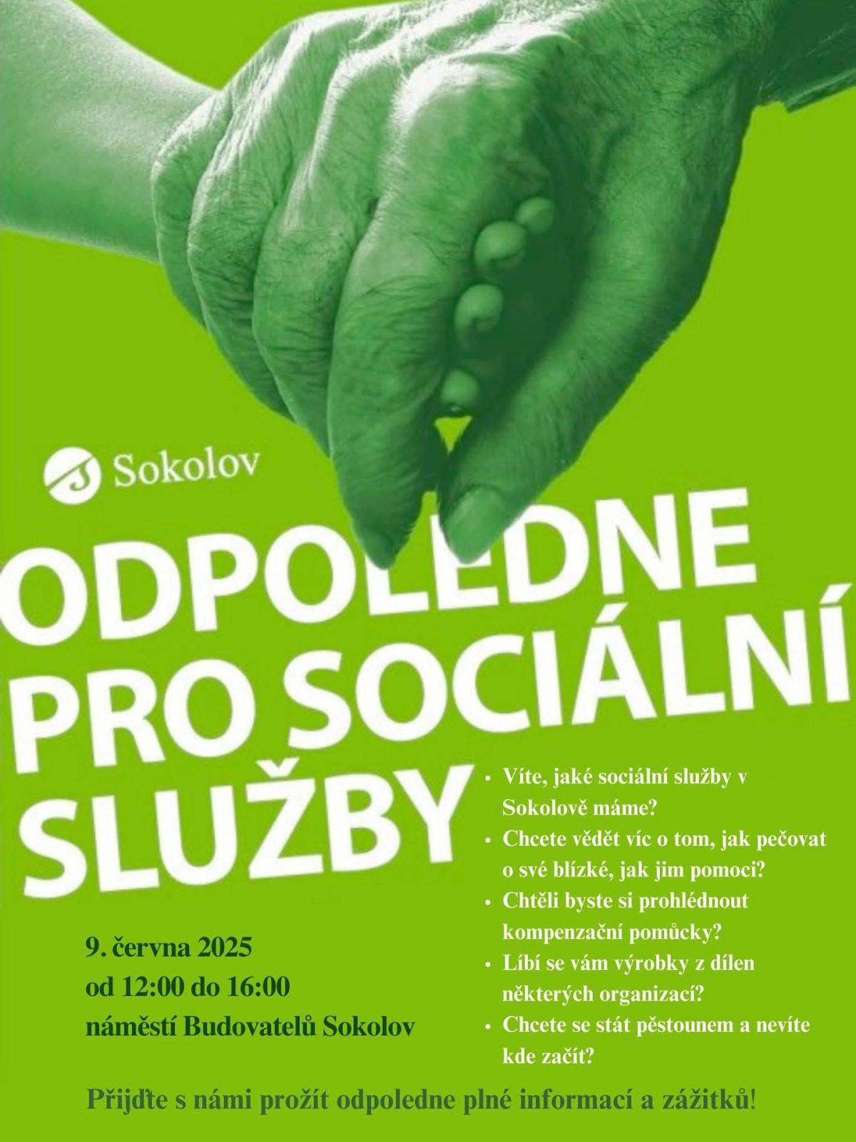 Odpoledne pro sociální služby v Sokolově